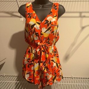 Billabong plunge neckline romper